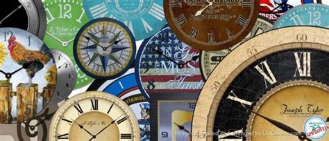 She will send us shipping labels. These clocks are made in the USA - The Big Clock Store has ...