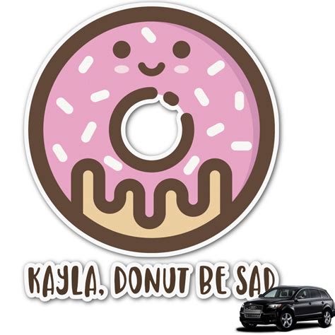 Custom Donuts Graphic Car Decal Personalized Youcustomizeit