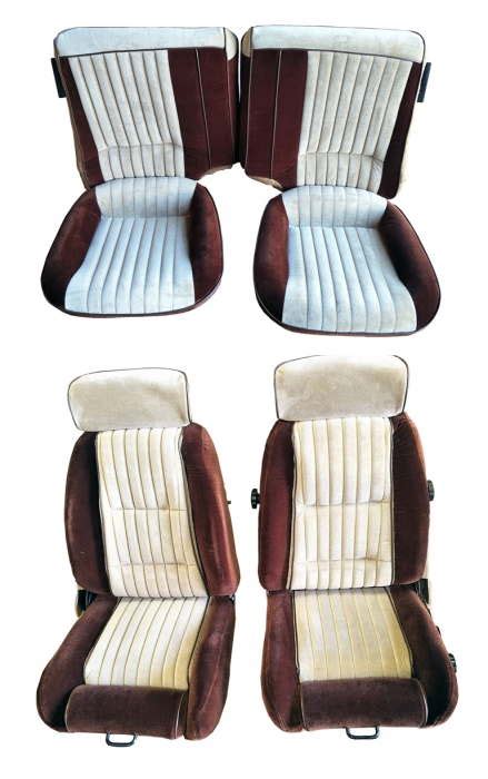82 84 Pontiac Firebird Seat Upholstery Complete Set Front Bucket Seats