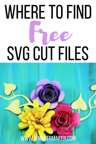 Free SVG Cut Files: Where to Find the Best Designs - Jennifer Maker
