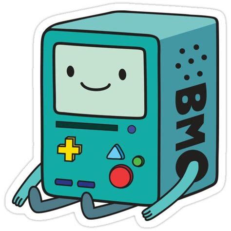 BMO Sticker By Plushism In Adventure Time Drawings Cartoon