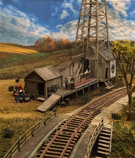 O On Scale Sierra West Diorama Model Train Scenery Scenery My XXX Hot