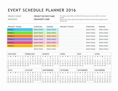 √ 24 Free Event Calendar Template In 2020 Event Planning Calendar