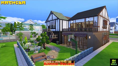 Simsdelsworld — The Sims 4 Nipponia 町屋 Machiya 町屋