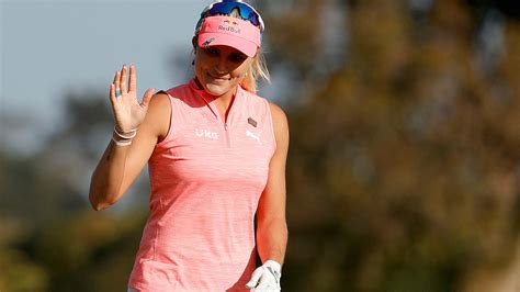 Thompson Uses Flawless Round To Take Lead At Us Womens Open Lpga Ladies Professional Golf