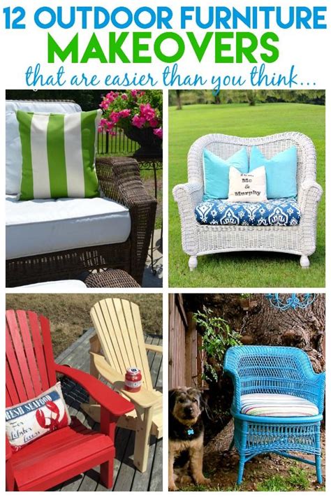 The skin of rattan strands is peeled off and used for weaving, while the core of the rattan can be used for various purposes in furniture making (wicker). 12 Outdoor Furniture Makeovers - Easier Than You Think ...
