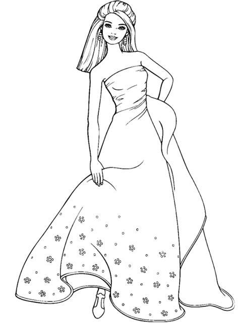 These are perfect for a girls night, when you are bored at night, or if you just love fashion. Dresses Coloring Pages - Coloring Home