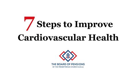 7 Steps To Improve Cardiovascular Health Youtube