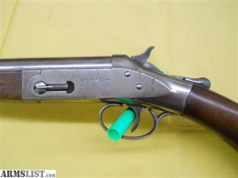 Armslist For Sale Vintage Hopkins And Allen 12ga Shotgun Single Shot Break Open 12 Ga