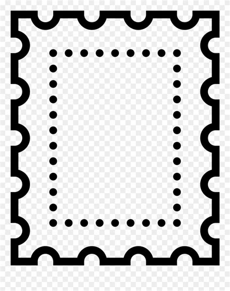 Postage Stamp Outline Clip Art 10 Free Cliparts Download Images On