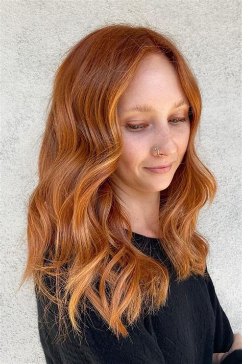 You May Not Hesitate To Play Around With This Dimensional Vibrant Copper Hair Created By