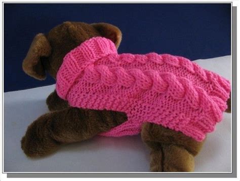 Check Out This Item In My Etsy Shop Easy To Knit Dog Sweater