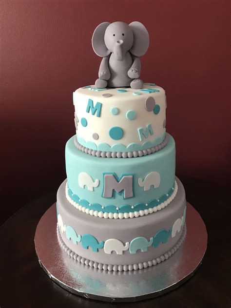 Images Of Elephant Baby Shower Cakes Peepsburghcom