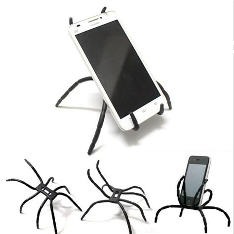 Tripod support mini phone extendable + holder u: Universal Creative DIY Spider Mobile Phone Holder For ...
