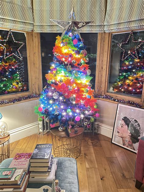 How I Styled My Rainbow Christmas Tree Best Before End Date A