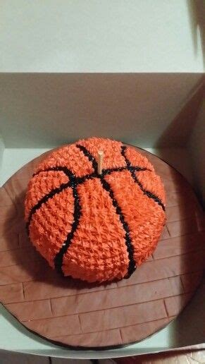 Basketball Smash Cake Stick Is Just To Keep It Steady For The Transport Basketball Birthday