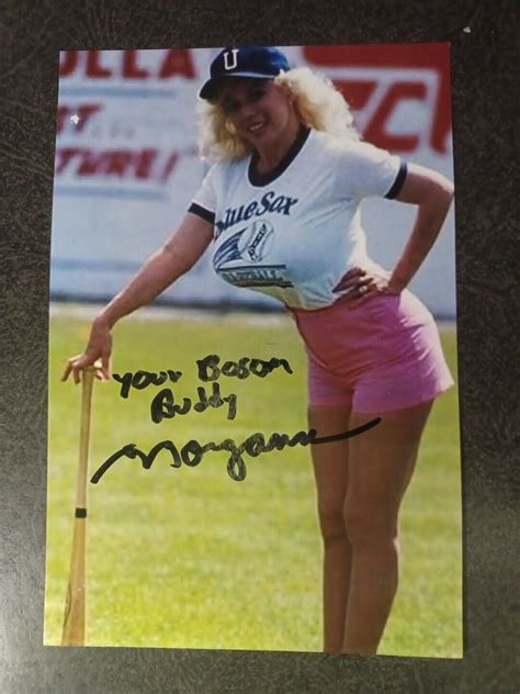 MORGANNA THE KISSING BANDIT Authentic Hand Signed Autograph 4X6 Photo