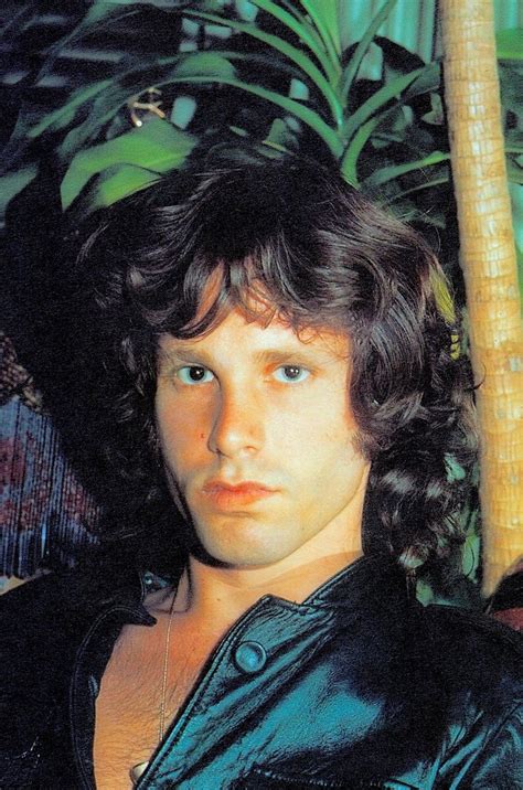 Jim Morrison In Leather The Doors 1960s Color Photo Detail Jim