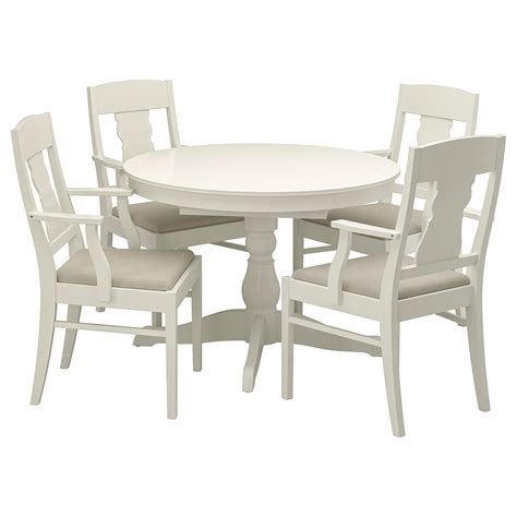 Ingatorp Ingatorp Table Et 4 Chaises Blanc Ikea