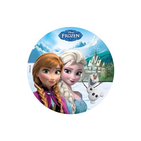 Cialda Per Torta Disney Frozen Modelli Assortiti