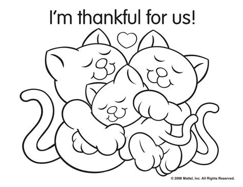 Thank You Coloring Pages Cute / Free Printable Thank You Coloring Cards
