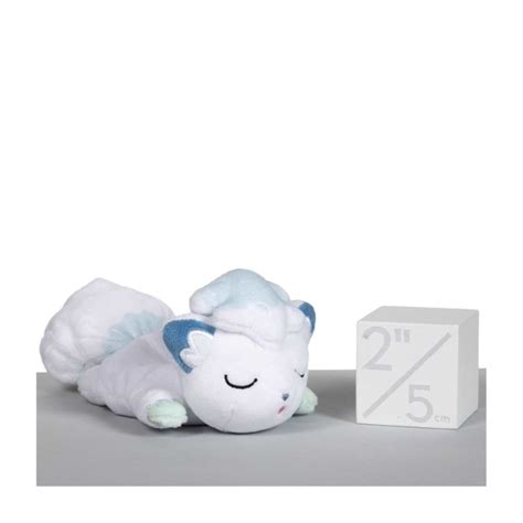 Sleeping Alolan Vulpix Kuttari Cutie Plush Pokémon Center Official Site