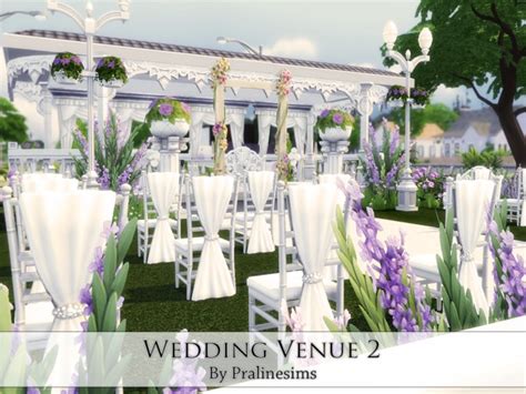 Wedding Venue 2 By Pralinesims At Tsr Sims 4 Updates