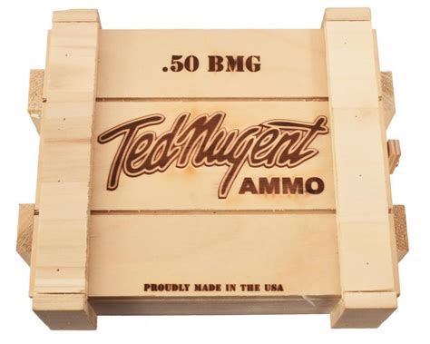 Ted Nugent Signature 50 Bmg Ammunition