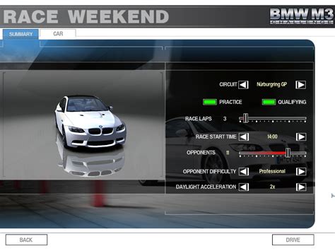 The bmw m3 challenge is one game which features the high detailed and all of exterior colors are available. BMW M3 Challenge Analysis