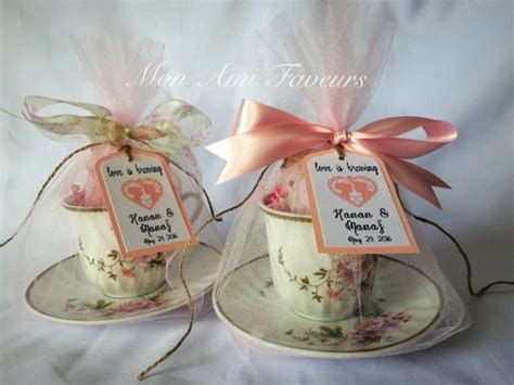 Items Similar To Tea Cup Tea Party Favors Bridal Shower Set Of 6 On Etsy