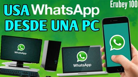 ️como Ver Whatsapp En Una Computadora 2020 Sin Descargar Nada Whatsapp