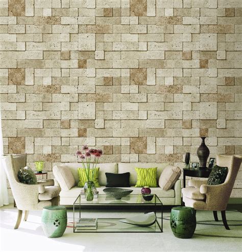 Here are only the best south korea wallpapers. Stone Touch 85022-2cut | Stone wall design, Brick wall ...