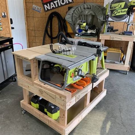 A Workbench With Some Tools On It