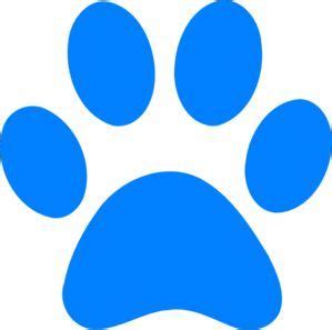 Paw Print Clip | http://scrapbookphotos.blogspot.com | Blues clues paw print, Paw print image ...