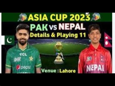 Pakistan Vs Nepal Asia Cup Highlights 2k23 Cricket Lovers Pakistan