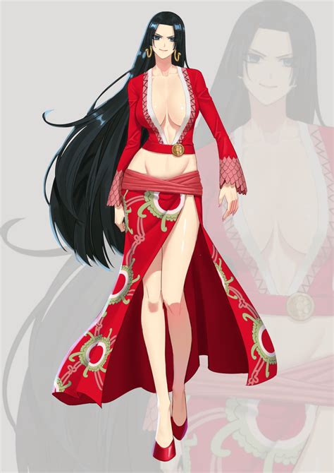 Witeak Boa Hancock One Piece Absurdres Highres 1girl Black Hair