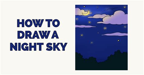 So you know how i made a drawing lesson on starry night from painter vincent van gogh? Night Sky Drawing Step By Step