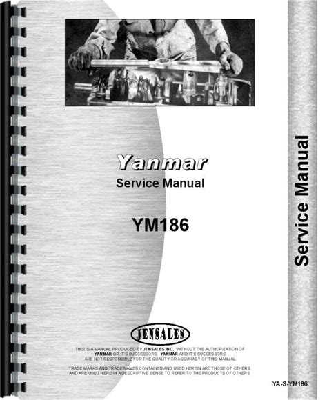 Yanmar Ym186 Tractor Service Manual