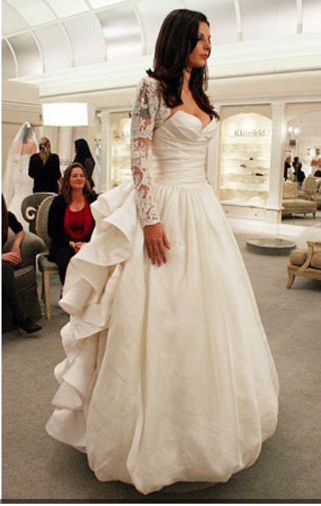 Pnina Tornai Rosette Dress Featured On Say Yes To The Dress Season 8