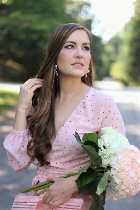 Pink Wrap Dress Blog By Jessica B