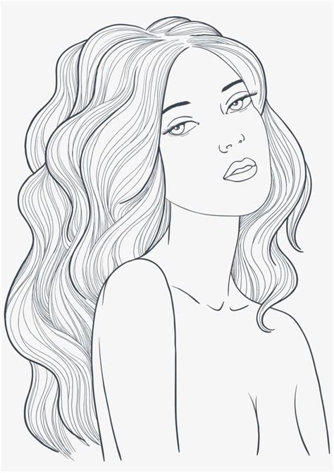 Girl Coloring Pages Learny Kids