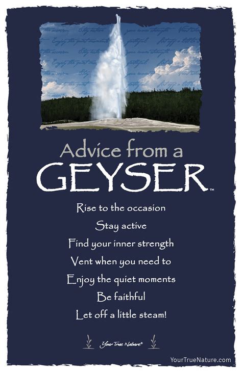 Advice From The Earth Frameable Art Card Your True Nature Inc