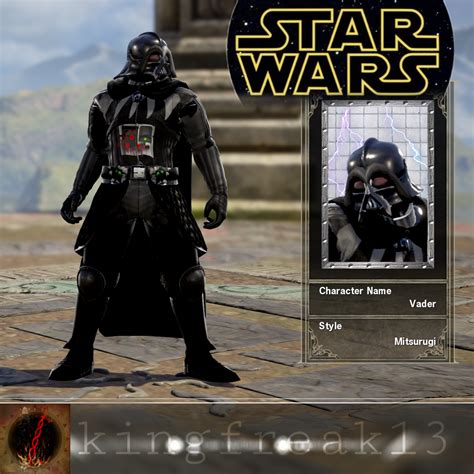 Soul Calibur Vi Darth Vader Create A Soul Starwars