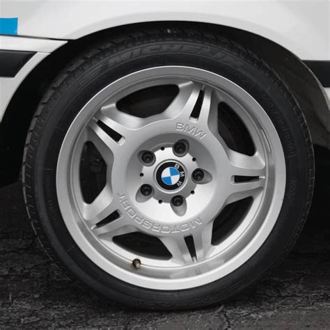 This rare rim is the original wheel style for the bmw series e39, however it might fit other models given the specifications match below. OEM BMW E36 M3 Wheel Options, Specs - BIMMERtips.com