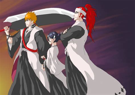 Bleach 100 Years 3 Captains By Phi 9009 On Deviantart