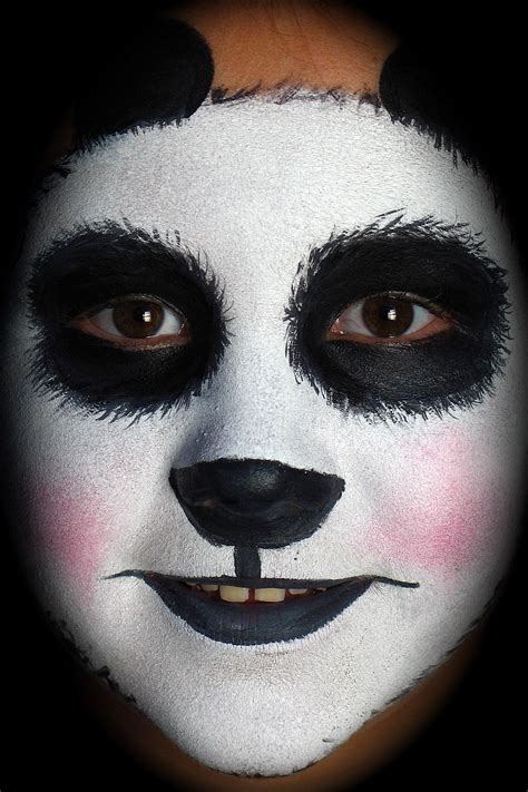 Panda Face Painting Face Painting Panda Makeup
