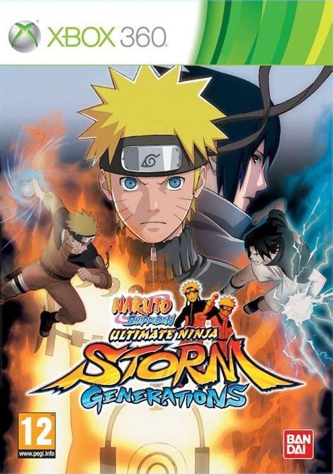 Naruto Shippuden Ultimate Ninja Storm Generations Xbox 360 Begagnad