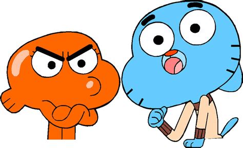 Tawoggumball And Darwin Are Talking You By Josael281999 On Deviantart