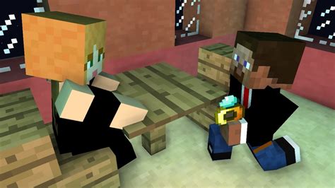 Alex And Steve Marriage Minecraft Animation Love Story Youtube