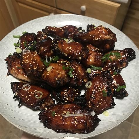 slow cooker asian chicken wings from last night 😋 r slowcooking